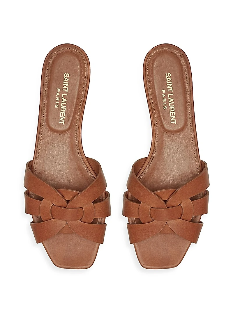 Tribute Mules Smooth Leather