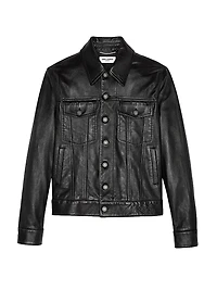 Lambskin Denim Jacket