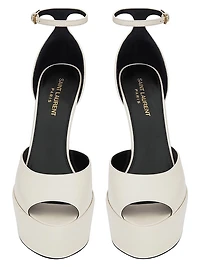 Jodie Platform Sandals Smooth Leather