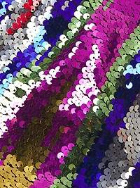 Louise Sequin High-Neck Top