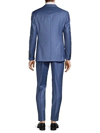 Solid Virgin Wool Suit