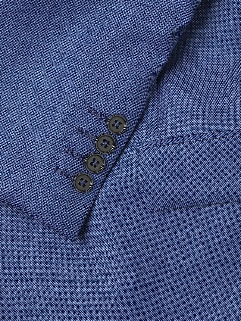 Solid Virgin Wool Suit