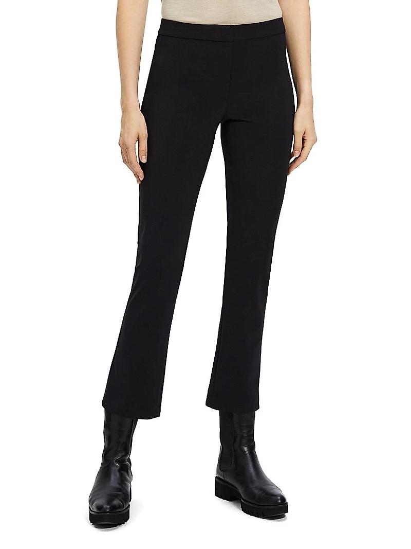 Slim-Kick Stretch Pants