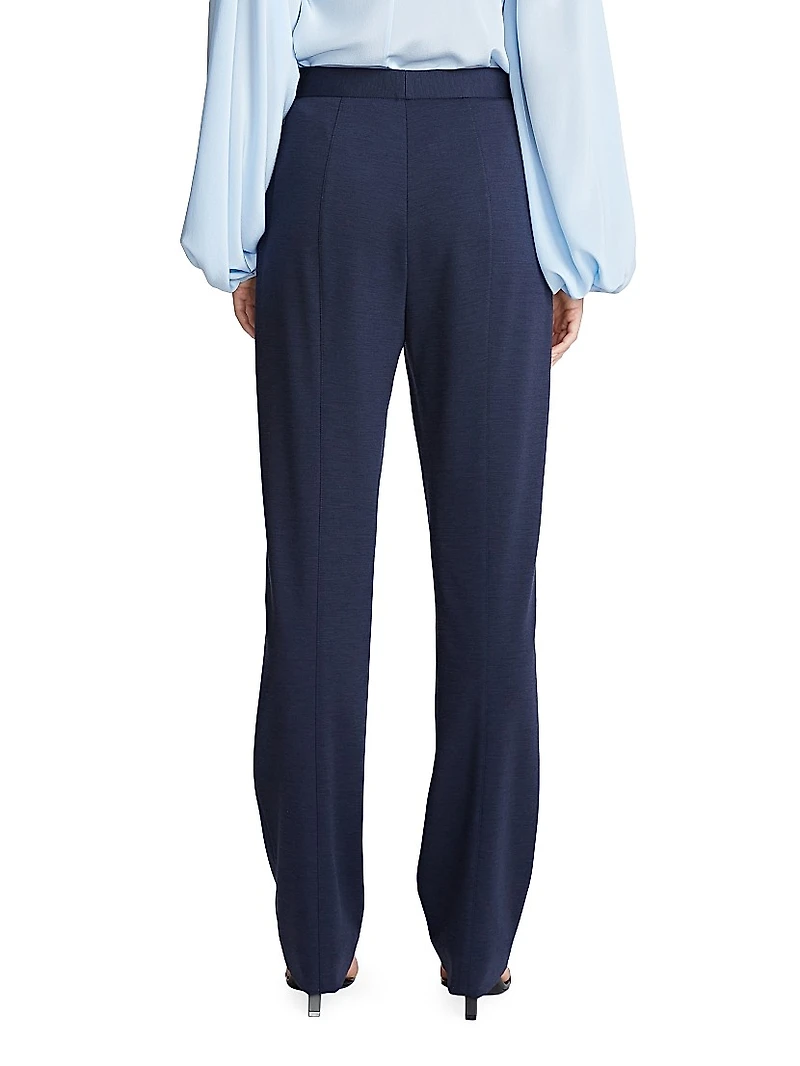 Collins Wool-Blend Tailored Pants