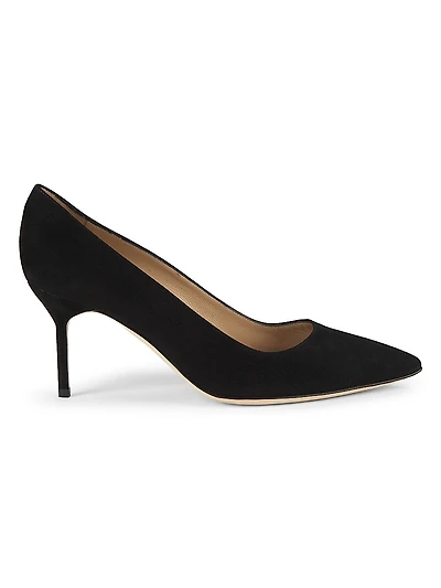 BB 70MM Suede Point Toe Pumps