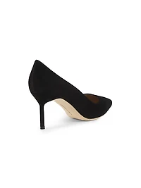 BB 70MM Suede Point Toe Pumps