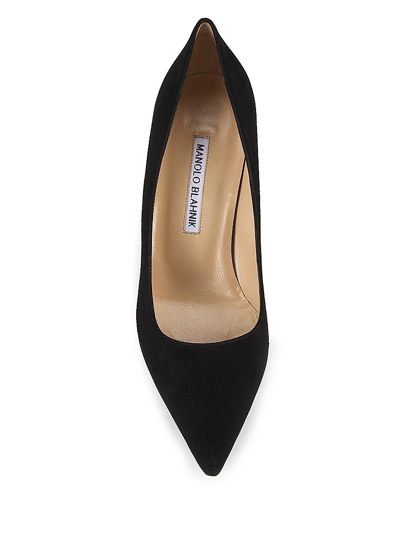 BB 70MM Suede Point Toe Pumps