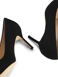 BB 70MM Suede Point Toe Pumps