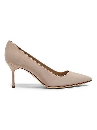 BB 70MM Suede Stiletto Pumps