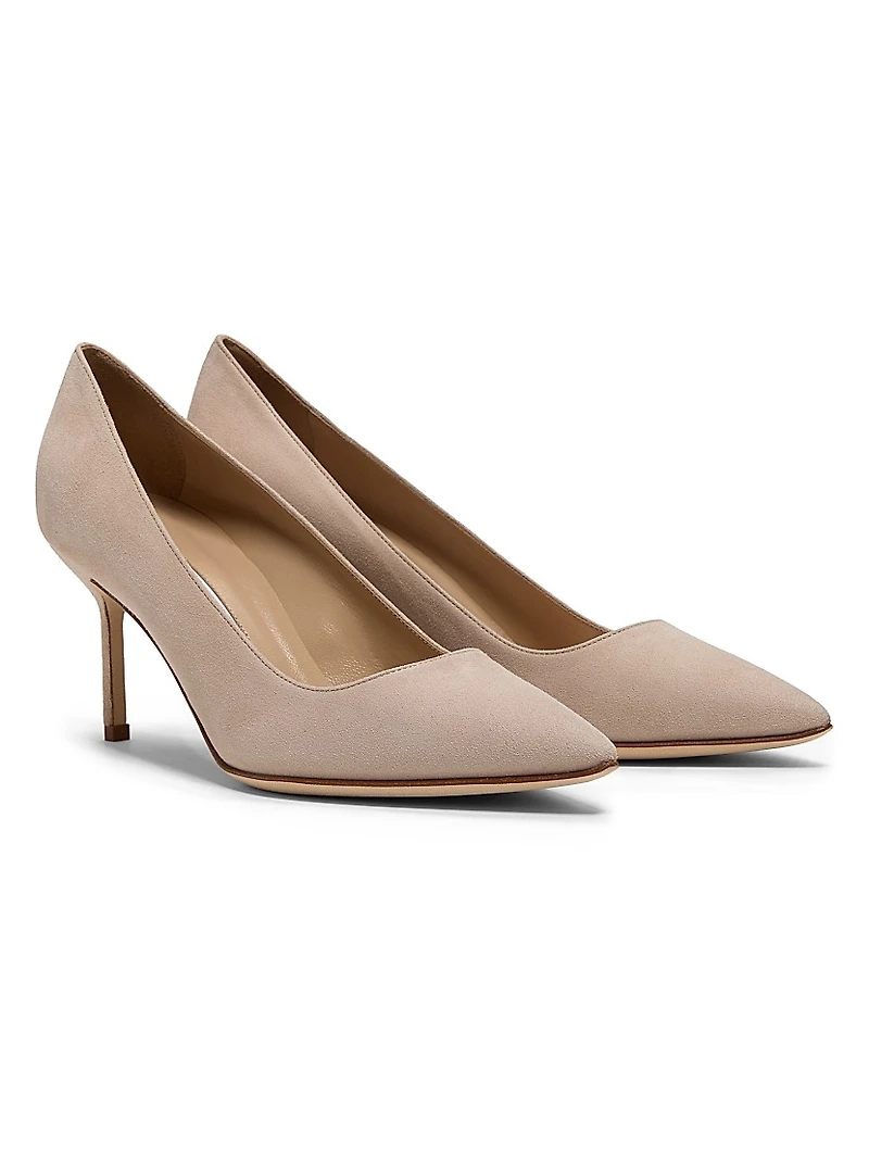 BB 70MM Suede Stiletto Pumps