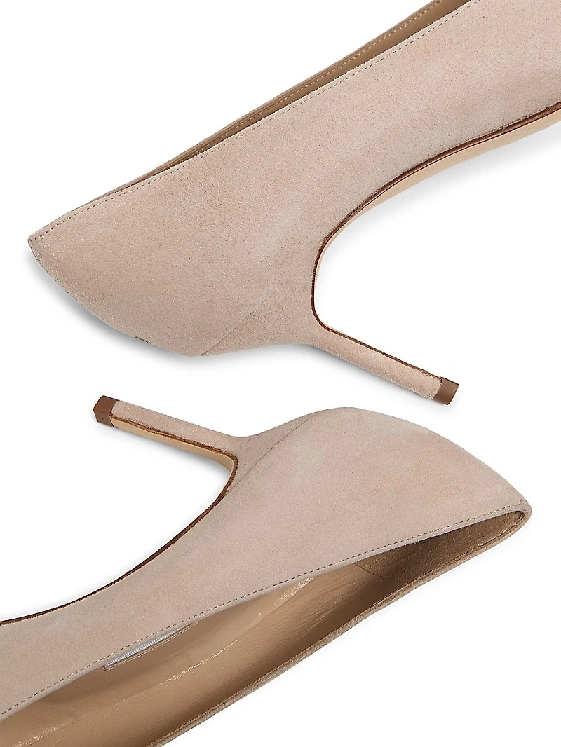BB 70MM Suede Stiletto Pumps