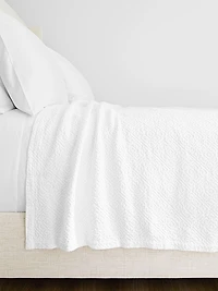 Mosaic Cotton Coverlet