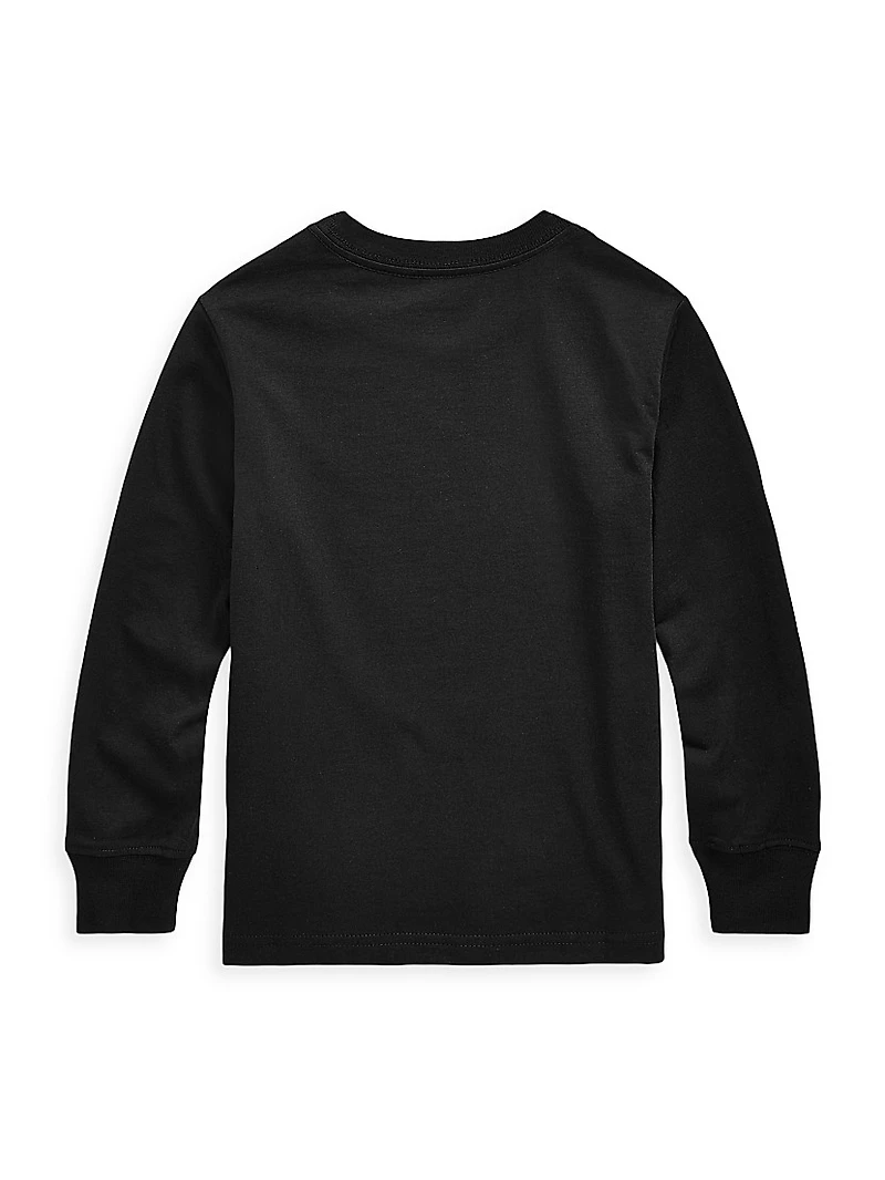 Little Boy's & Cotton Jersey Long-Sleeve T-Shirt