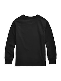 Little Boy's & Cotton Jersey Long-Sleeve T-Shirt
