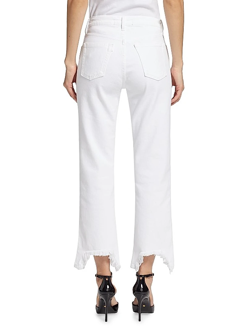 Austin Cropped Straight-Leg Jeans