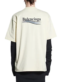 Political Campaign T-Shirt Large Fit