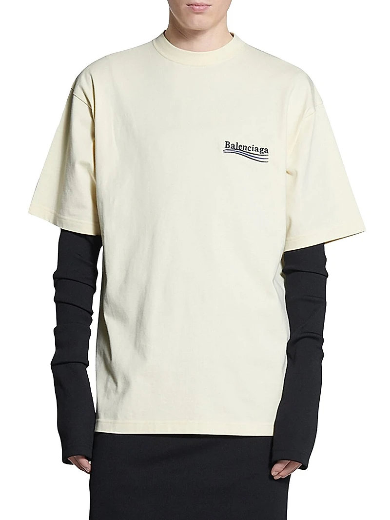 Political Campaign T-Shirt Large Fit