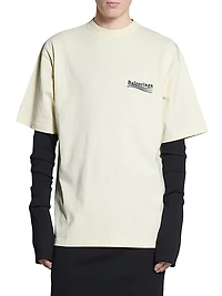 Political Campaign T-Shirt Large Fit