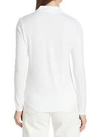 Soft Touch Long-Sleeve Pocket Shirt