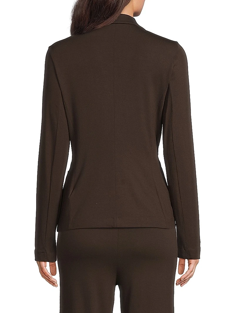 Soft Touch Two-Button Blazer
