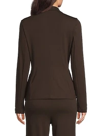 Soft Touch Two-Button Blazer