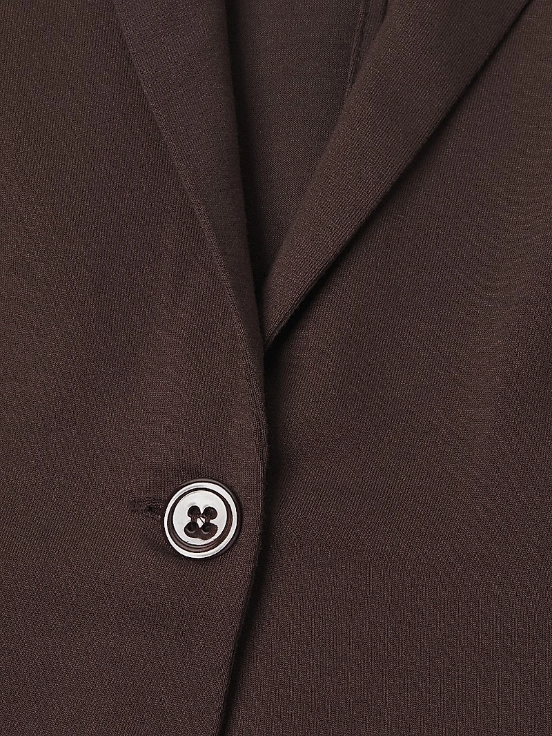 Soft Touch Two-Button Blazer