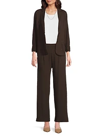 Soft Touch Two-Button Blazer
