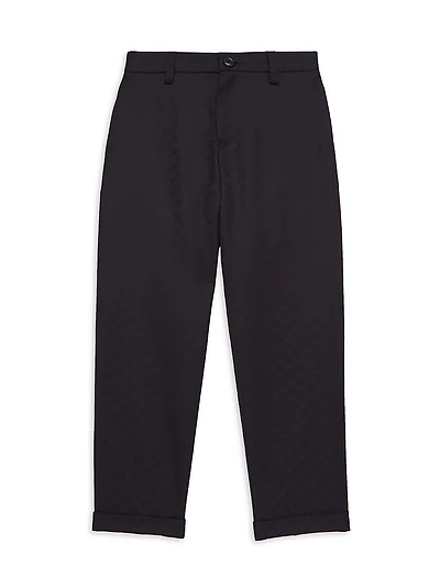 Boy's Tonal Logo Pants