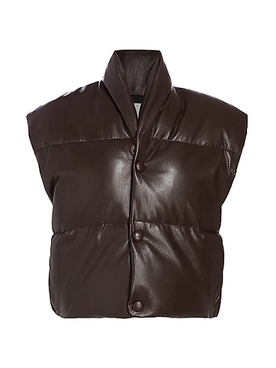 Willow Faux Leather Vest