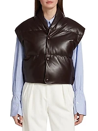 Willow Faux Leather Vest