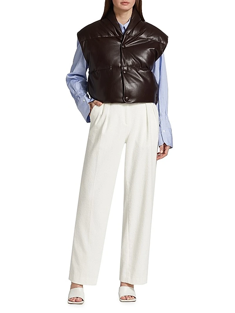 Willow Faux Leather Vest