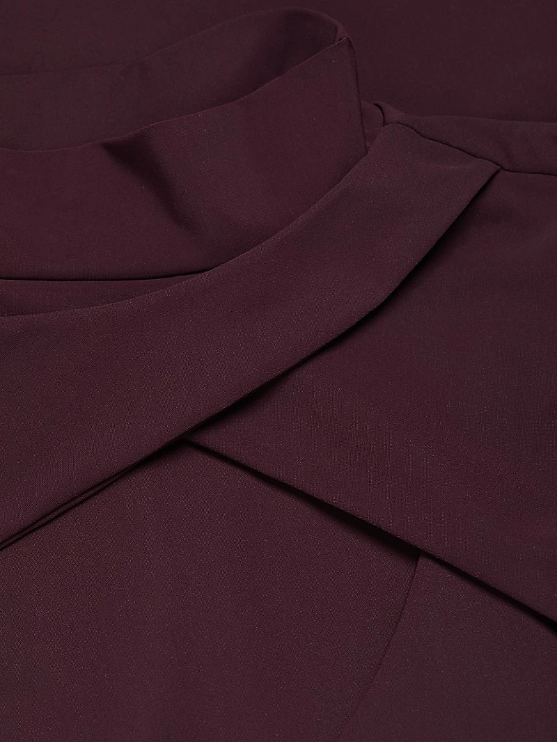 Manique Cutout Mockneck Top