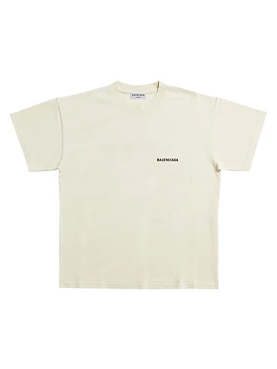 Balenciaga Back T-Shirt Medium Fit