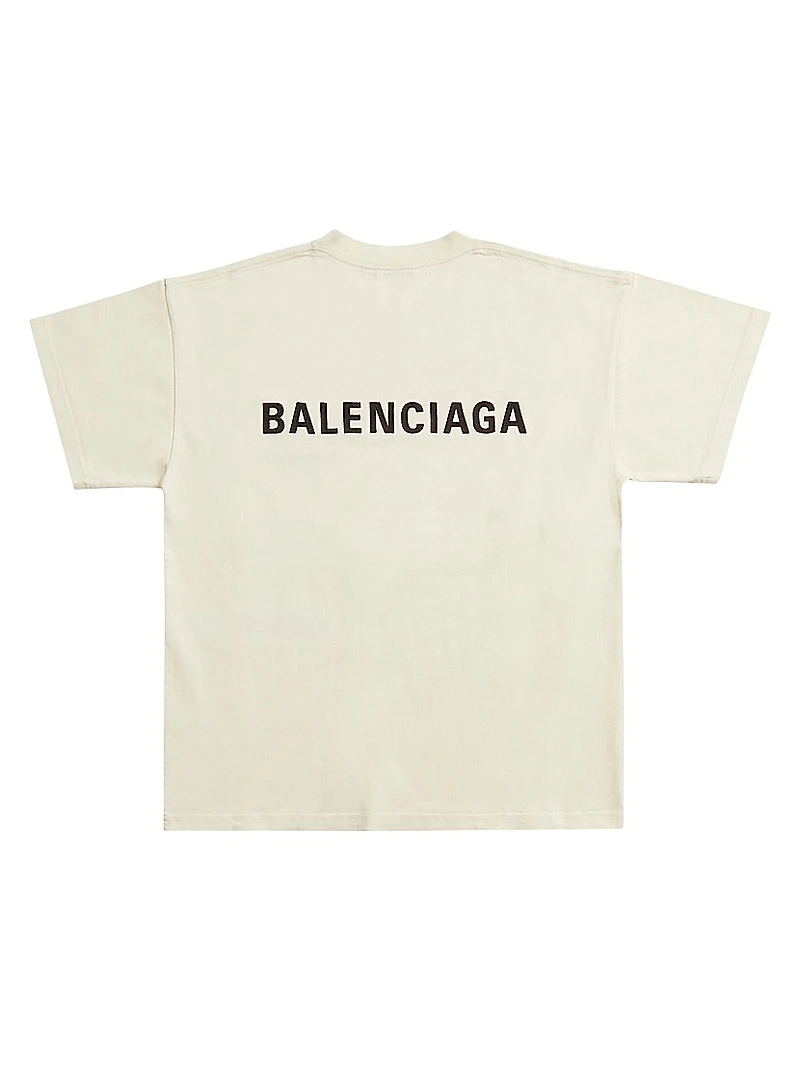Balenciaga Back T-Shirt Medium Fit