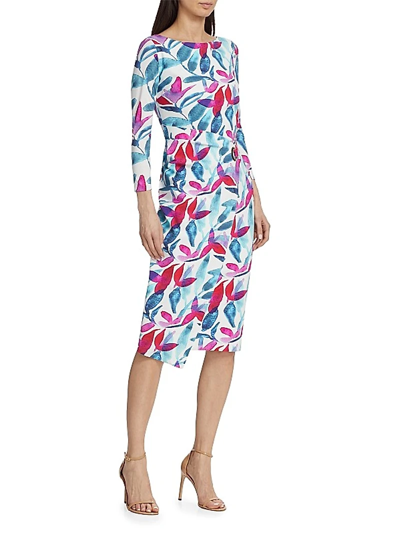 Zelie Floral Wrap Dress