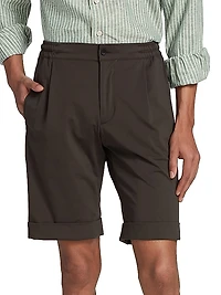 Cuffed Chino Shorts