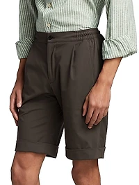 Cuffed Chino Shorts