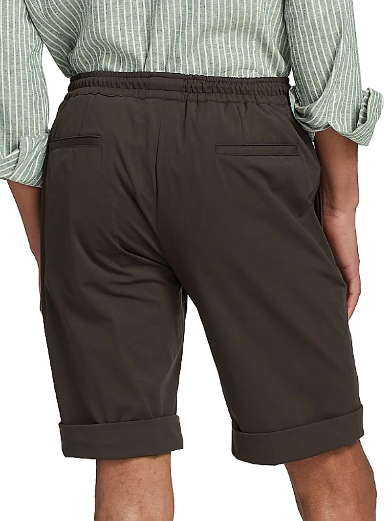 Cuffed Chino Shorts