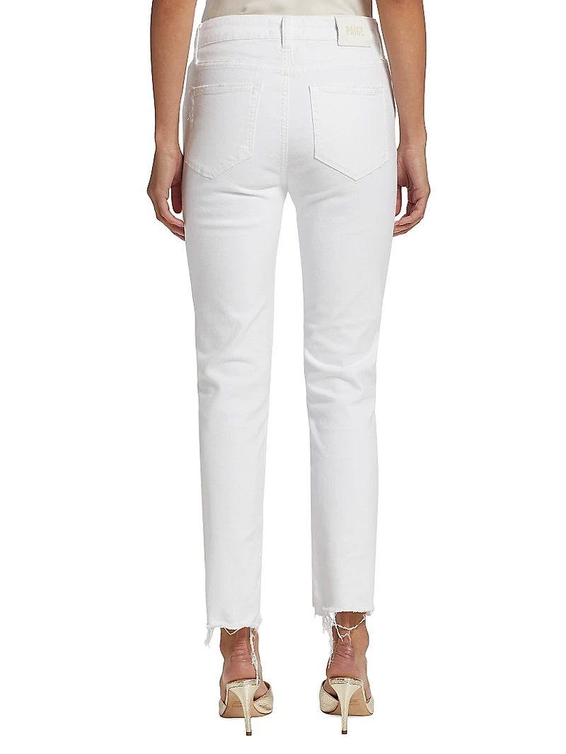 Cindy High-Rise Stretch Straight-Leg Jeans