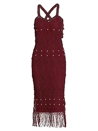Java Macramé Maxi Dress