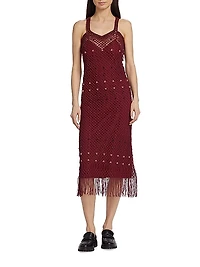 Java Macramé Maxi Dress