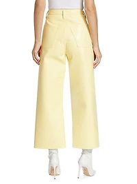 Leather Gaucho Pants