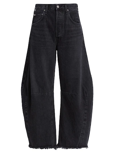 Horseshoe Wide-Leg Jeans