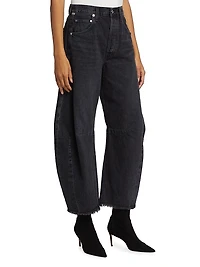 Horseshoe Wide-Leg Jeans