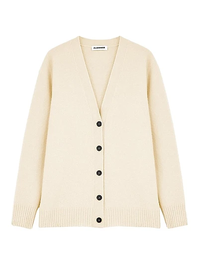 Boiled Wool Cardigan