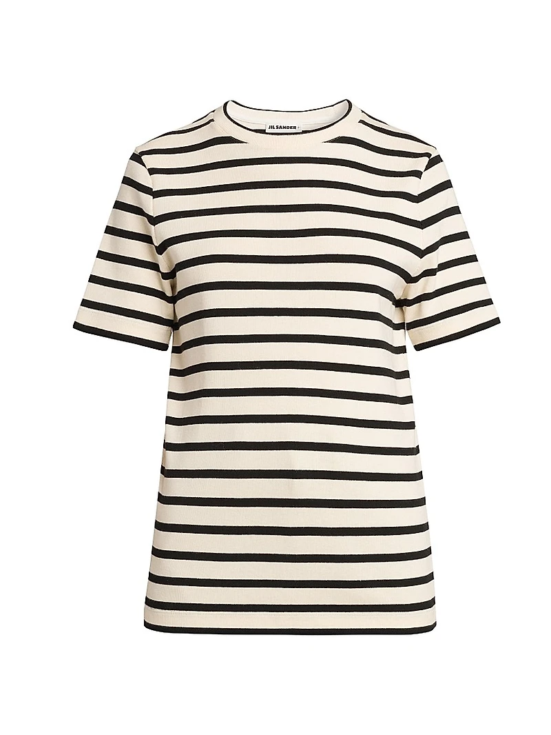 Striped Cotton T-Shirt