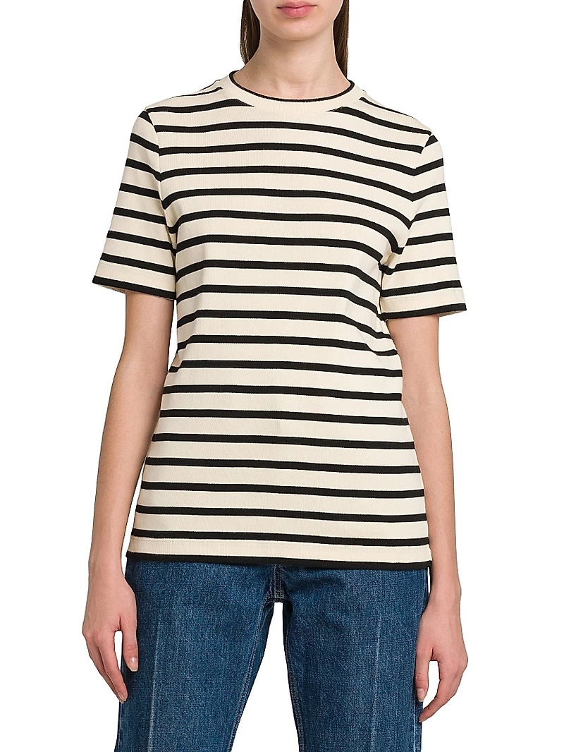 Striped Cotton T-Shirt