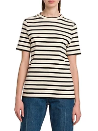 Striped Cotton T-Shirt