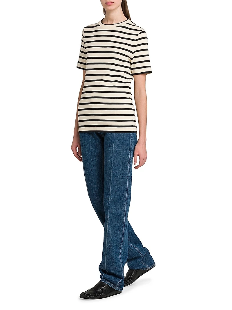 Striped Cotton T-Shirt