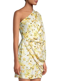 Bailey Floral One-Shoulder Minidress